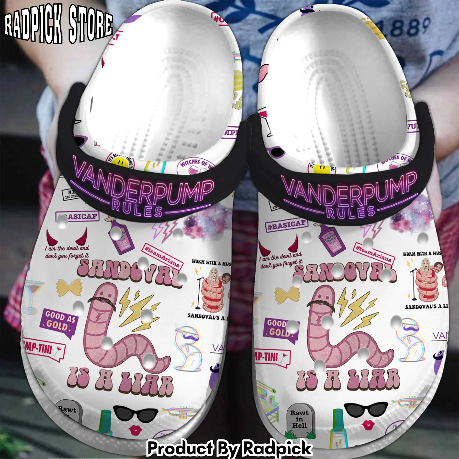 Radpick premium vanderpump rules tv series clogs shoes comfortable for men women 6i1 rp6522031